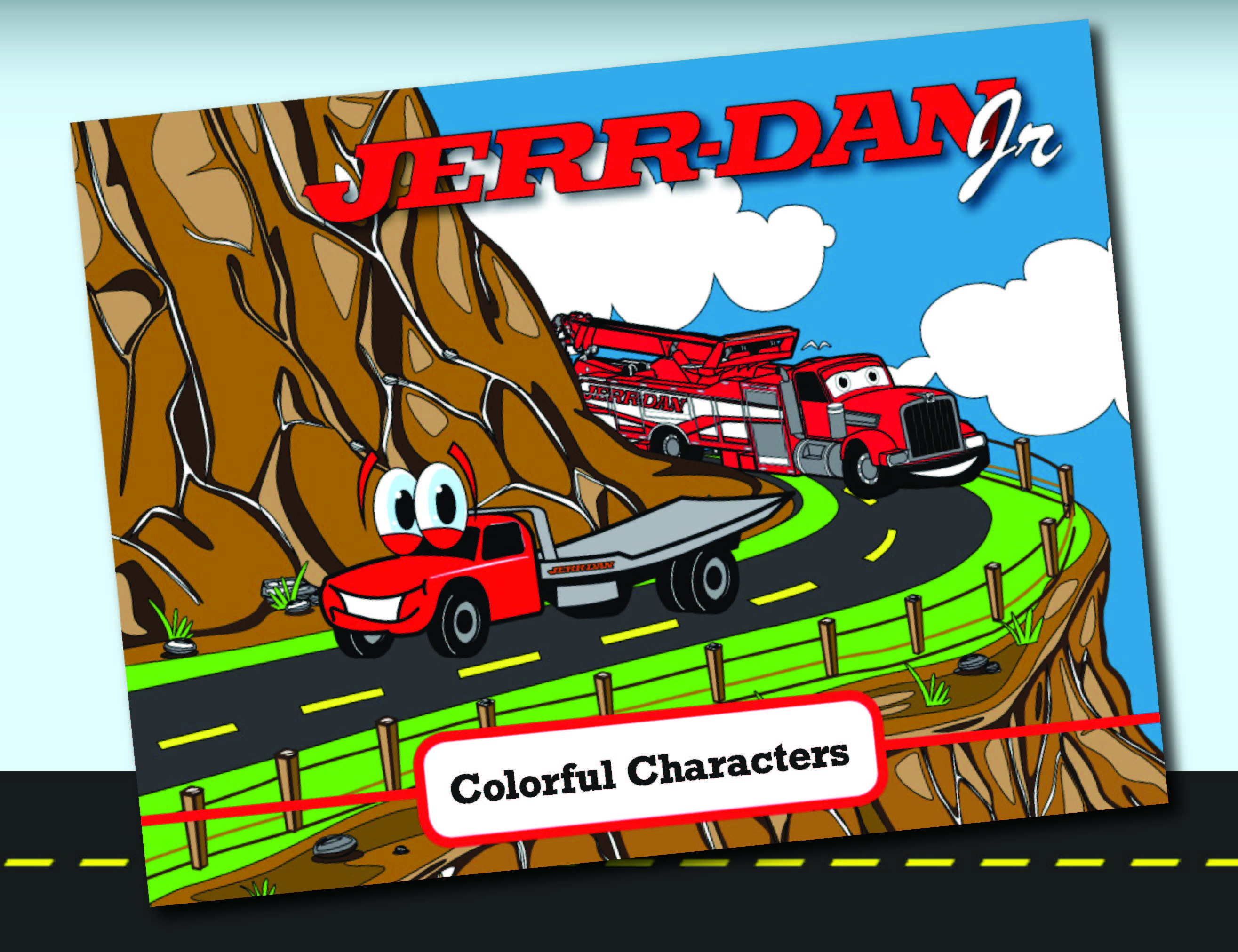 Jerr-Dan Jr Colorful Characters